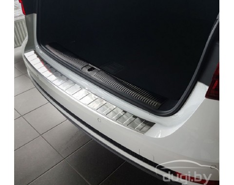 Накладка заднего бампера для Audi A4 B9 Avant (2015-...) Накладка заднего бампера для Audi A4 B9 Avant (2015-...)